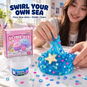 Divertido Set de Juguetes Blandos Kawaii DIY a Granel, Fábrica de Slime Educativa Creativa, Venta al por Mayor de Plastilina Colorida para Entretenimiento Infantil - Product Image 2