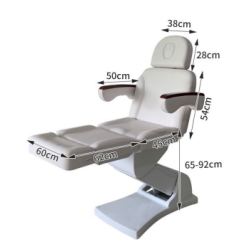 Table de massage multifonctionnelle à 3 moteurs, style moderne, avec hauteur des pieds réglable, pour centre de dentisterie, tatouage et spa - Product Image 6