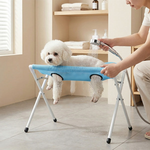 Hamaca para el cuidado de mascotas de Source Factory, soporte para baño de perros, antiarañazos y antimordiscos, y hamaca fija para el aseo y lavado de perros - Product Image 1