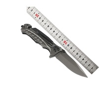 Couteau de chasse pliable en acier inoxydable, magnifique, personnalisé, vente en gros en Chine, couteau tactique pliable de poche à bas prix