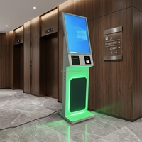 Kiosque préfabriqué avec écran tactile de 15,6/27/32 pouces, machine de commande LCD en libre-service, kiosque de paiement de bureau avec support POS