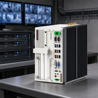 PC industriel robuste, processeur LGA1700 12-14e génération, VGA DVI triple affichage, GPIO isolé pour projets de robotique et d'automatisation intelligente