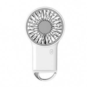 Mini ventilateur portable écologique pour PC, avec mousqueton, rechargeable par USB, silencieux, pliable, pour table, main ou poche, idéal pour la maison, le bureau et les voyages - Product Image 4