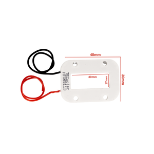 Plaque de refroidissement professionnelle ELECTROCOD Ring TEC 48x30 avec trou central 30x17 pour poignée laser à diode B03 S03 B07 S07, matériau allemand - Product Image 1