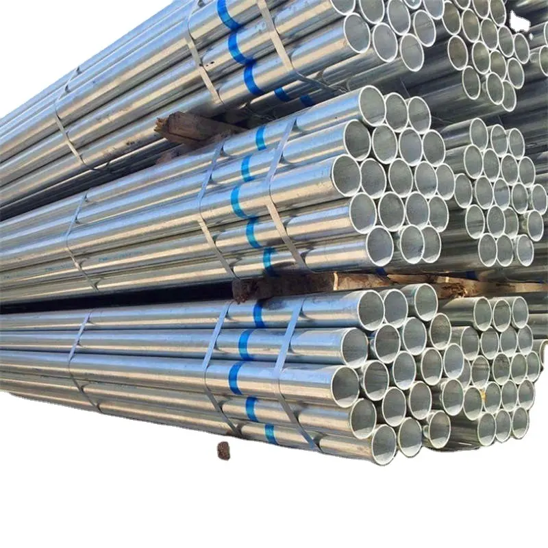 China factory price SAE 1008 1010 Galvanized Round Steel Iron Tube Price Welded galvanized gi iron steel tube