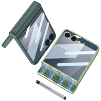 Pour Z Flip 5/6/7 Axe Rotatif Magnétique Ultra Mince PC Téléphone Cas avec Protecteur D'écran Antichoc et Étanche Conception