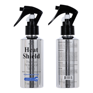 <span class=keywords><strong>Spray</strong></span> capillaire hydratant sans rinçage 3-en-1 professionnel 125 ml, contrôle des frisottis, brillance et protection thermique, extrait de kératine et de camomille - Product Image 2