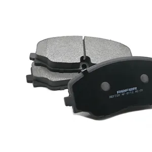 Venda Por Atacado Peças De Reposição Do Carro D2074 3CG698151/3QF698151A para Volkswagen TOUAREG Auto Cerâmica Carbono Brake Pad Fabricante