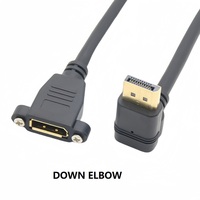 Hot Sale DP Verlängerung kabel von Stecker zu Buchse mit Ohren, Computer Display Revolution HDTV-Kabel von Stecker zu Buchse
