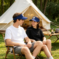 En gros Visière de soleil d'été pour l'extérieur, protection solaire, couleur personnalisée, visière de plage à dessus ouvert, logo personnalisé, Gorras