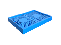 Caisse en plastique pliable, empilable et recyclable en maille avec matériaux PP pour panier de rangement