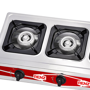 Estufa de Gas de Acero Inoxidable de 3 Quemadores, Mesa de Cocina Exterior de Bajo Consumo para Uso Doméstico y Hotelero - Product Image 2