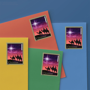 Estampillas Postales Coleccionables Baratas Personalizadas de Navidad 2014, Libros de <span class=keywords><strong>Magi</strong></span>, Estampillas Postales Originales Antiguas para Coleccionar - Product Image 1