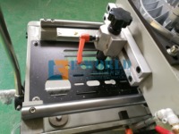 ماكينة تفريز النوافذ إي وورلد LSX-100 380 فولت تعمل بالهواء المضغوط 170 كجم لتفريز فتحات المياه وفتحات البكرات وفتحات الأقفال
