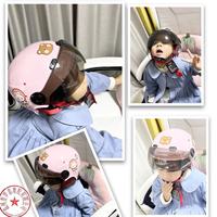 Casque de moto demi-face neuf pour enfant, en PP, taille 24-30 cm, directement de l'usine