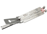 Fournitures de serrurier Original Lishi Pick Cylindre de serrure de voiture Décodeur Turbo Lishi Lock Pick Tool HU92 075020