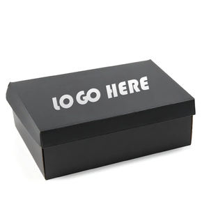 Ilver-caja de almacenamiento de <span class=keywords><strong>ropa</strong></span>, embalaje personalizado con estampado en caliente, color negro - Product Image 1