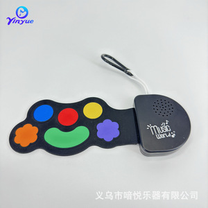 Mini Piano de Silicona Music World, Teclado Electrónico de 8 Teclas, Juguete Musical para Niños, Instrumento Musical de Escritorio para Practicar - Product Image 3