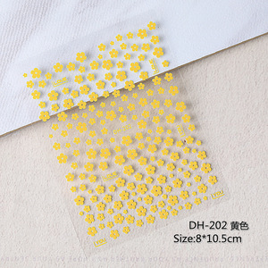 Non Toxic Long Lasting Nail Decals Exquisite Manicure <b>Stickers</b> for DIY Nail Art Decoration - Product Image 6