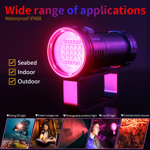 مصباح يدوي مقاوم للماء <span class=keywords><strong>10000</strong></span> شمعة أضواء للغطس - Product Image 3