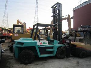 Carretilla elevadora diésel Mitsubishi FD70 usada <span class=keywords><strong>de</strong></span> 7 toneladas, carretilla elevadora equilibrada <span class=keywords><strong>de</strong></span> contador <span class=keywords><strong>de</strong></span> combustión interna <span class=keywords><strong>de</strong></span> <span class=keywords><strong>segunda</strong></span> <span class=keywords><strong>mano</strong></span> en buen estado a la <span class=keywords><strong>venta</strong></span> - Product Image 2