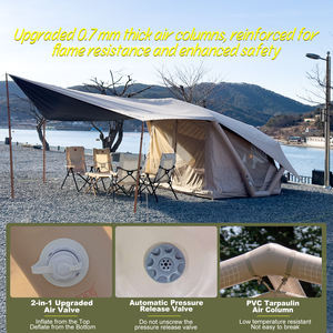 Carpa Inflable Coody Havena Air Tent-Beige, Carpa Impermeable para Acampar al Aire Libre, Ideal para <span class=keywords><strong>Viajes</strong></span> - Product Image 5