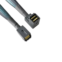 Cable Sas Sata de a 4 Sff-8482 interno Mini Sas Hd 4I a 4I conector de la Sff-8482 con puerto de alimentación de 15 pines Bsplitter