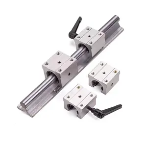 Niedriger Preis Linear führungs schiene Aluminium legierung material Rund wellens tütze SBR25 für CNC Linear schienen design