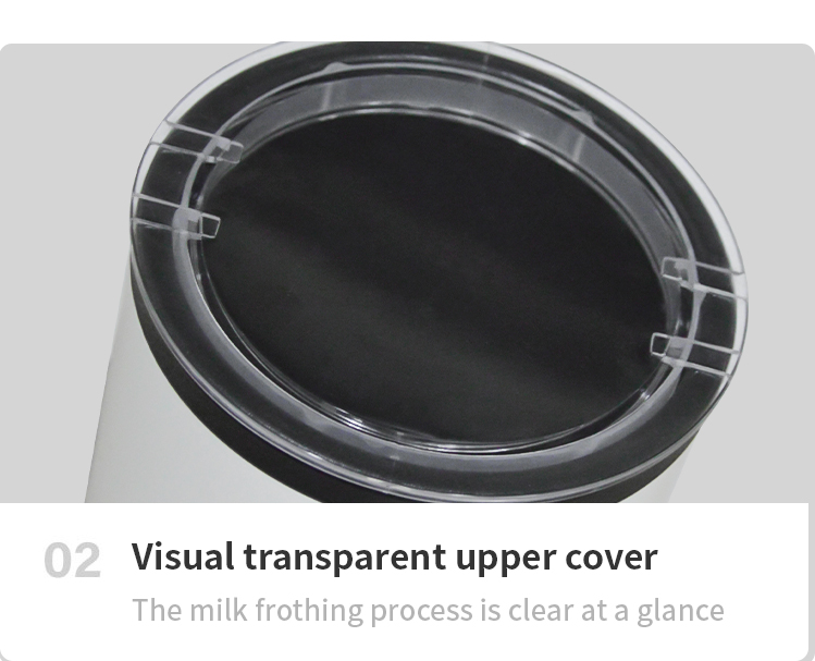 Milk Frother Automatic Milk Frother Large Capacity Automatic Foam Maker for Hot & Cold Milk