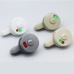 Divisores de Baño Modernos de Nailon <span class=keywords><strong>y</strong></span> PVC Ecológicos, Accesorios para Inodoros, Separadores de Baño para Niños, Indicador de Bloqueo HPL Brillante - Product Image 2