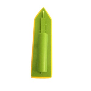 Espátula de Acero Inoxidable de Grado Industrial con Hoja Cuadrada Redondeada de 23 cm para <span class=keywords><strong>Mosaico</strong></span>, Raspador de Lechada, Herramienta de Esponja para Rellenar Juntas, Plástico - Product Image 5