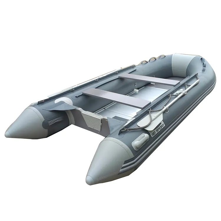 2024 Aufblasbares Pontonboot ASD-420 Fischerboot für Wassersport