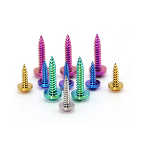 Bu lông xe máy, xe đạp titan chính xác cao, cỡ ren M4/M5, nhiều màu, đầu bích lục giác, giá xuất xưởng - Product Image 3