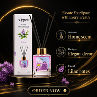 Diffuseur de parfum en verre de 130 ml de qualité supérieure, senteur rose et oud, parfum longue durée