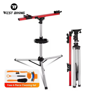 Tây BIKING Tam Giác Sửa Chữa Xe Đạp Đứng Giá Điều Chỉnh Trang Chủ Xe Đạp Công Cụ Sửa Chữa Trạm Làm Việc Gấp Mountain Road Bike Công Cụ - Product Image 1