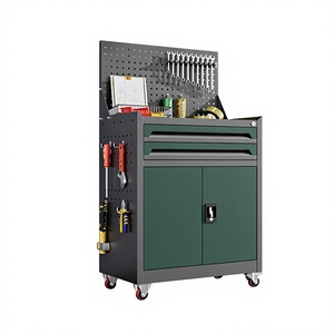 Carrito de Herramientas Multifuncional para Reparación de Automóviles, Acero, 1 Cajón, Capacidad de Carga de 250 kg, Taller Móvil de Grado Industrial, Cerradura con Llave - Product Image 2