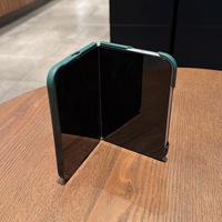 Coque de téléphone magnétique bicolore effet dégradé Skin Feelling pour iPhone Duo, compatible charge sans fil, antichoc, PC, anti-rayures, protection intégrale