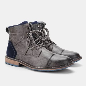 Botas <span class=keywords><strong>Martin</strong></span> para Hombre, de Cuero, con Suela de Goma, Marca Personalizada, Botas Impermeables de Diseñador para Mujer con Pantorrilla Ancha, Talla 12 para Hombre, de Cuero - Product Image 5