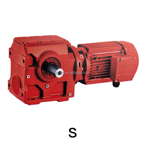 China Manufacturer Helical-worm Type S Gear Box Reducer Factory Direct Gear Units Reducer