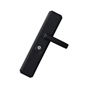 Moderno <span class=keywords><strong>casas</strong></span> frente metal manija de seguridad exterior puertas de acero - Product Image 6