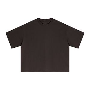 T-shirt unisexe TKAN46 Streetwear personnalisé, vintage, délavé à l'acide, style Y2K, coupe ample, 100% coton tricoté, manches courtes, surdimensionné pour homme - Product Image 1