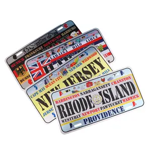 2024 NEW American license plate wall hanging decorative number plate