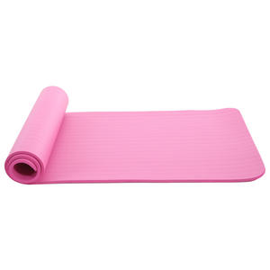 Custom Eco-Friendly Nbr <b>Yoga</b> <b>Mat</b> 183x61x10mm Stripe Non-Slip For Fitness And Home Use - Product Image 2