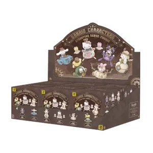 All'ingrosso originale San Iro famiglia Steampunk serie PVC Blind Box Mymelody <span class=keywords><strong>Anime</strong></span> modello 1/12 scala 6 pz/set 10cm - Product Image 1