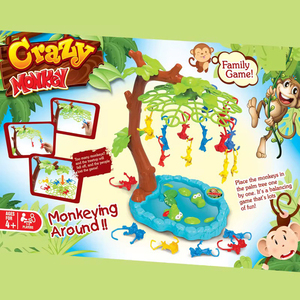 Jeu de société amusant de lancer de <span class=keywords><strong>singe</strong></span> tombant avec catapulte de table et planche d'équilibre - Product Image 4