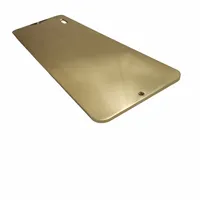 Boîtier de clavier personnalisé en aluminium CNC 6063, laiton, cuivre, 60, 65, 75 %, avec anodisation, brossage, PVD, laque transparente