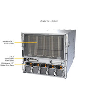 Serveur Rack GPU Personnalisable SYS-A22GA-NBRT 10U Double 6960P 72 Cœurs 2.7G 500W HGX B200 8-GPU Carte Graphique en Stock