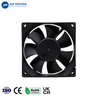 Ventilateur sans balais 12 volts CC AM8025H12B à haut régime 80x80x25 8025