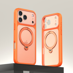 <span class=keywords><strong>Coque</strong></span> de téléphone magnétique transparente givrée antichoc personnalisée la plus vendue pour <span class=keywords><strong>iPhone</strong></span> 17 Pro Max Air - Product Image 3