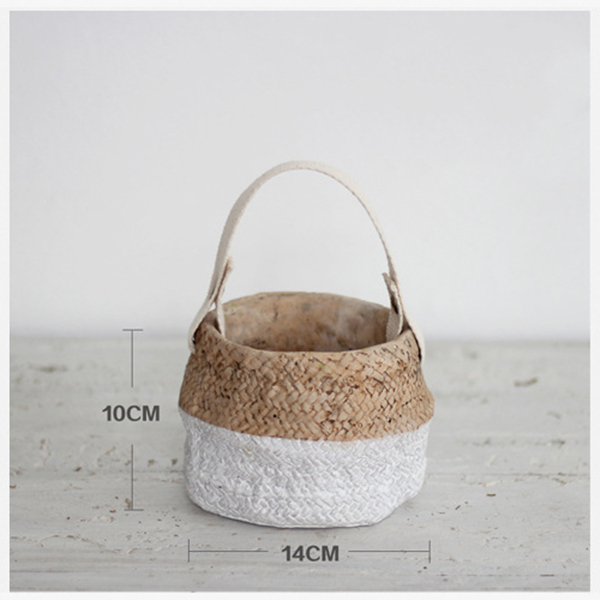 สีเบจ + สีขาว